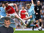 'It's like if I said he's a manager for the second or third league': Pep Guardiola hits back at Roy Keane - and his 'quickly disappearing memory' - after his 'League Two' jibes at Erling Haaland's ability