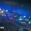 Large-scale police response to disorder in Glasgow