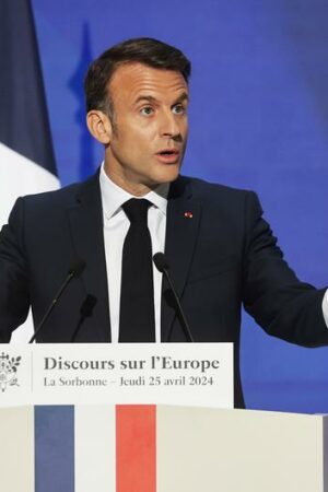 Macron warns EU could 'die' in face of global competition