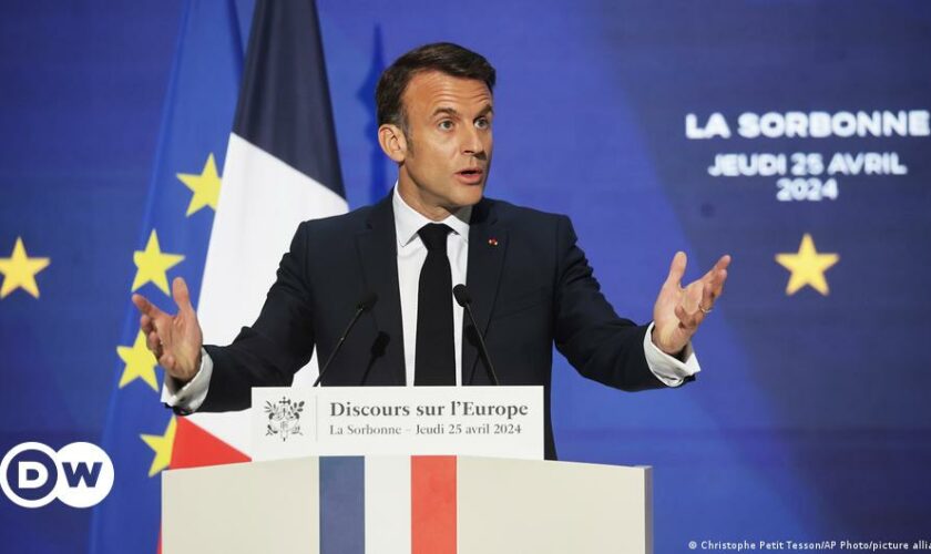 Macron warns EU could 'die' in face of global competition