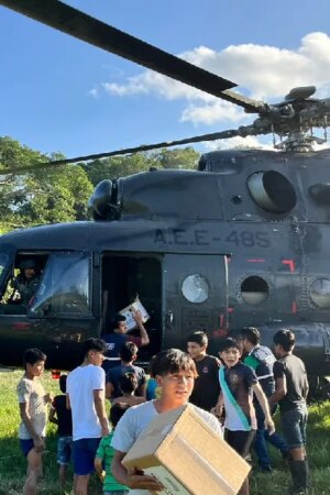 Ocho muertos al estrellarse un helicóptero militar que trasladaba ayuda humanitaria a zonas inundadas del Amazonas