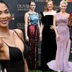Olivier Awards 2024: Nicole Scherzinger puts on a leggy display in plunging black gown as she joins glam Cara Delevingne, Sarah Snook, Hannah Waddingham and Sheridan Smith in leading star-studded arrivals