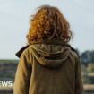 Anonymous young person in the countryside