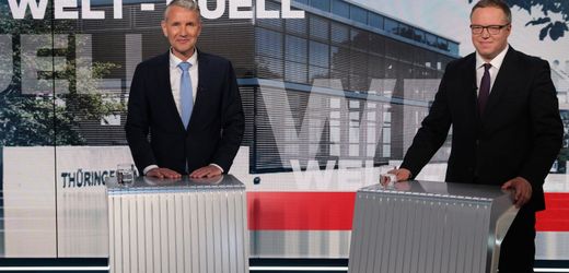TV-Duell zur Thüringer Landtagswahl: Sieben Aussagen von Höcke und Voigt im Faktencheck