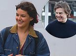 Tom Cruise's estranged daughter Suri turns 18 as she steps out in NYC holding a birthday present while Scientologist father films Mission: Impossible 3,500 miles away in Britain