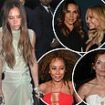 Victoria Beckham arrives at her 50th birthday party at a swanky private members club on crutches - as she's joined by her family, ALL her Spice Girls bandmates and a bevy of A-List stars including Tom Cruise and Eva Longoria