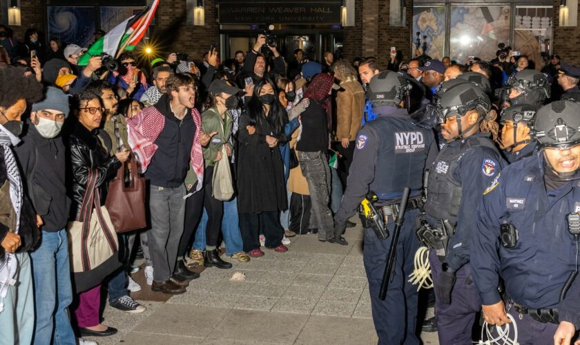 Where campus protests have led to arrests across the U.S.