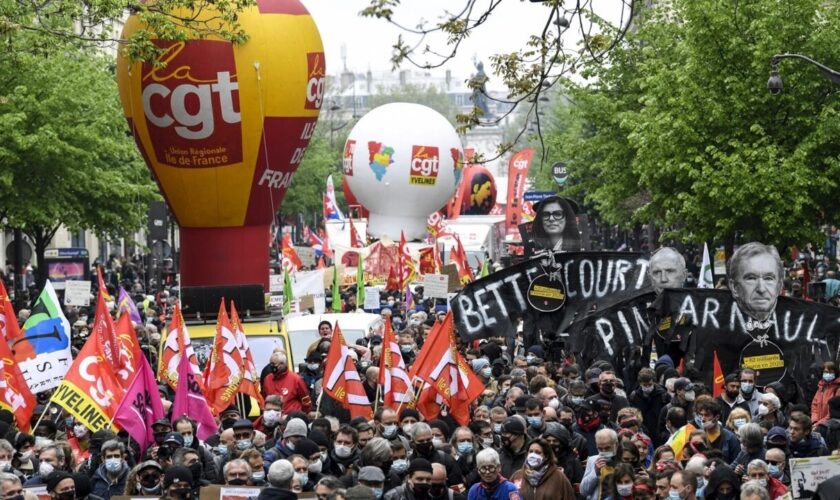 "Contre l'austérité", "pour l'emploi", "pour la paix" : un 1er mai aux revendications variées
