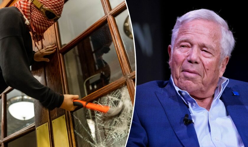Patriots' Robert Kraft: Anti-Israel protests 'scaring a lot of people'