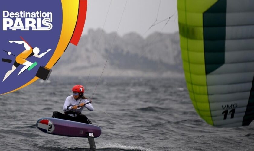 Nouvelles disciplines des JO : le kitefoil, spectaculaire "sport de plage" devenu olympique
