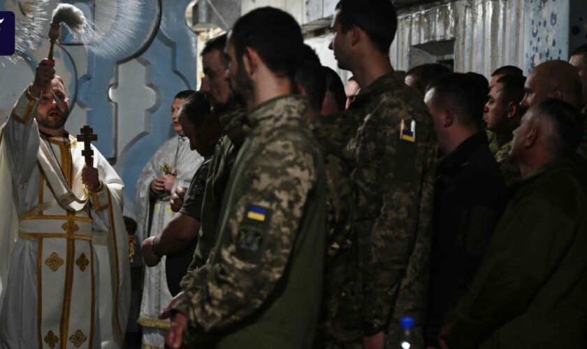 Russland greift die Ukraine auch am orthodoxen Osterfest an