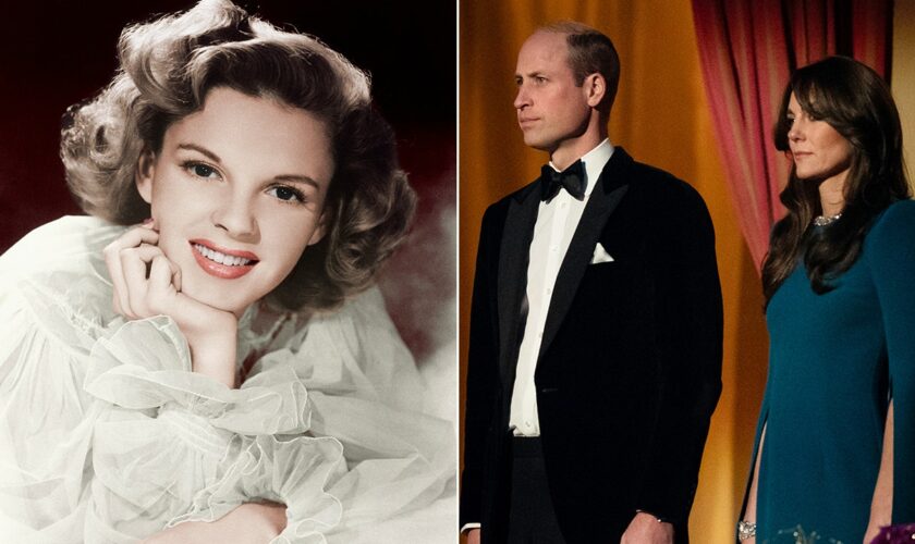 Judy Garland reportedly had help of PI to fight addiction, Prince William and Kate 'going through hell'