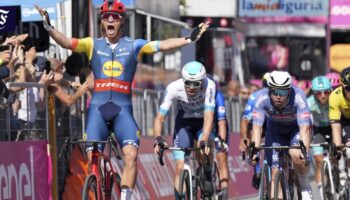 Etappensieg bei Giro: Jonathan Milan im Massensprint nicht zu schlagen