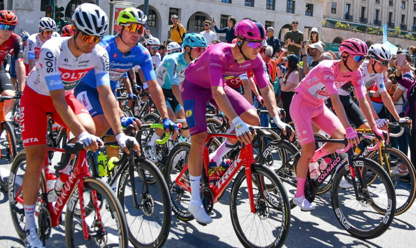 DIRECT. Giro 2024 : un rythme d'enfer pour lancer la 6e étape, suivez la course