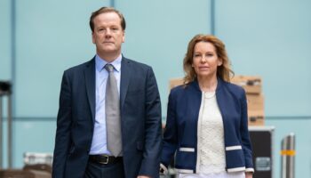 Former Conservative MP Charlie Elphicke, with his wife, MP for Dover Natalie Elphicke