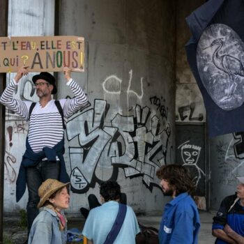 Plus de 5000 militants, selon les organisateurs, 2000 selon le gendarmerie, se sont mobilisés le 11 mai 2024 dans le Puy-de-Dôme à l’appel du collectif "Bassines non merci".