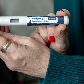 A dosage of Wegovy, a drug used for weight loss. Pic: PA