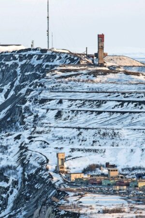 Am Polarkreis: Wie der Bergbau eine Stadt zerreißt