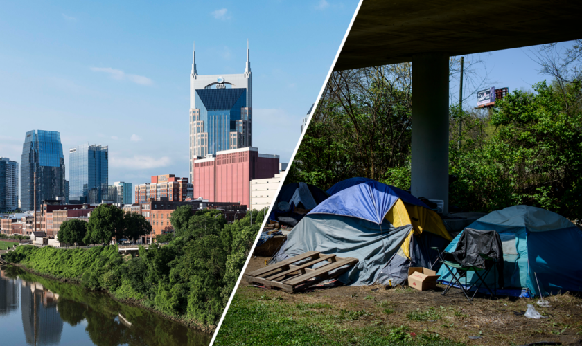 Nashville’s chronic homelessness problem rises dramatically, moves up with cost of living