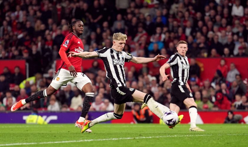 Man Utd vs Newcastle LIVE: Premier League score and updates as Amad restores lead after Gordon equaliser