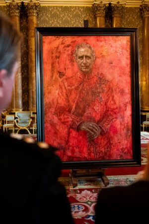 Royal news – live: King Charles unveils official portrait as Meghan reveals ‘best souvenir’ from Nigeria tour