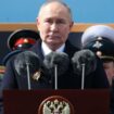 Vladimir Poutine lors de son discours pour célébrer la victoire soviétique contre Hitler, jeudi 9 mai 2024.