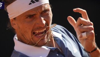 Tennisstar bei Masters-Turnier: Alexander Zverev erreicht Finale von Rom