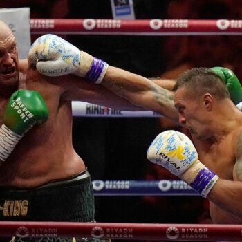 Tyson Fury suggests Oleksandr Usyk won championship bout thanks to judges' feelings about Ukraine war