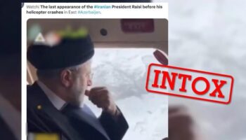 Non, cette vidéo ne montre pas le président iranien avant le crash de son hélicoptère