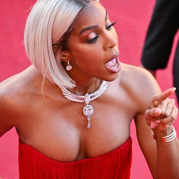 Kelly Rowland scolds female security guard at Cannes Film Festival