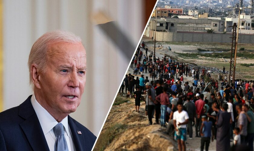 Biden admin slammed for 'doubling down' on alleged Gaza refugee plans