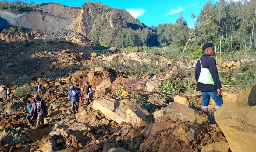 Südpazifik: Behörden befürchten viele Tote nach Erdrutsch in Papua-Neuguinea
