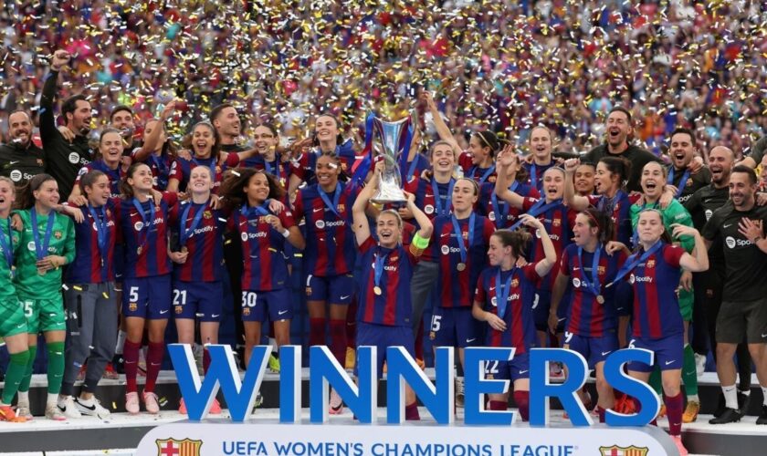 Football féminin : Barcelone remporte sa deuxième Ligue des champions de suite face à l'OL