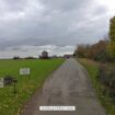A man has died after a collision between two gliders at an airfield at Hinton-in-the-Hedges . Pic: Google Street View