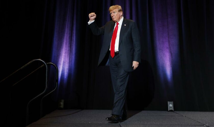 Donald Trump: Donald Trump bei Wahlkampfauftritt ausgebuht