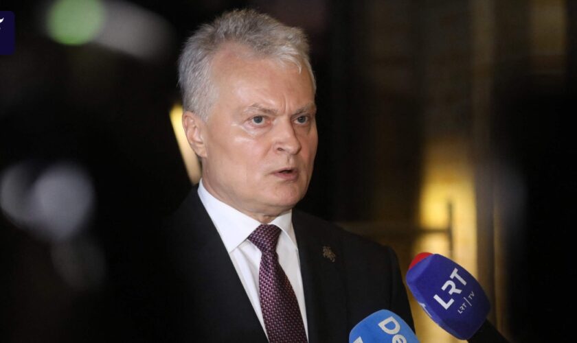Mit Dreiviertelmehrheit: Amtsinhaber Nauseda gewinnt Präsidentenwahl in Litauen klar