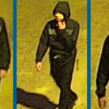 Police released CCTV images of a suspect after a woman was stabbed to death on a beach in Bournemouth. Pic: Dorset Police