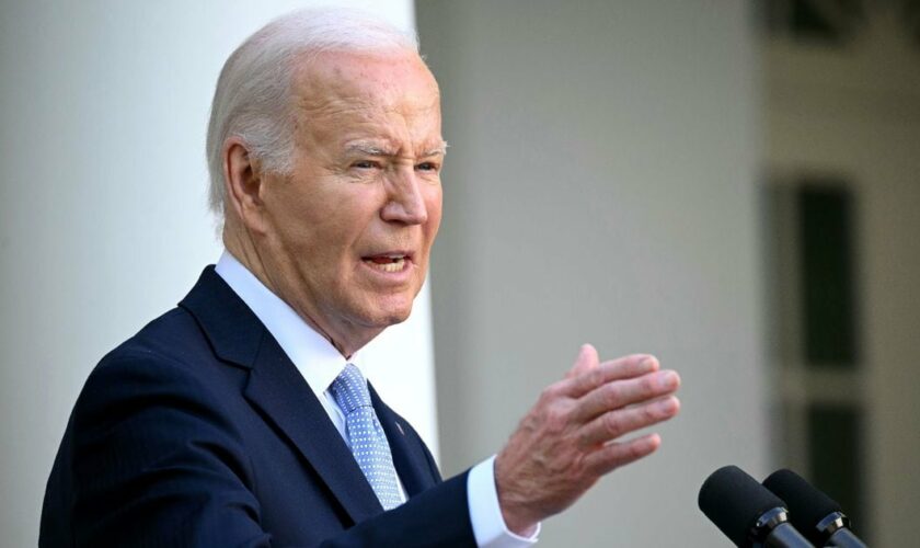 Joe Biden le 20 mai 2024, à Washington