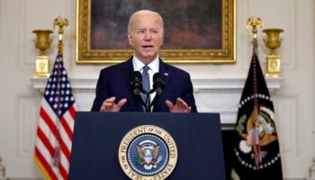 Le président américain Joe Biden prononce un discours sur la situation au Moyen-Orient à la Maison Blanche le 31 mai 2024 à Washington, DC.