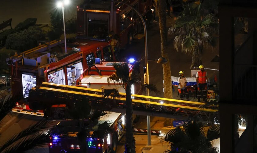 Al menos cuatro muertos y 16 heridos en el derrumbe de un restaurante en la Playa de Palma (Mallorca)