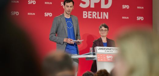Berliner SPD wählt mit Martin Hikel und Nicola Böcker-Giannini neue Doppelspitze