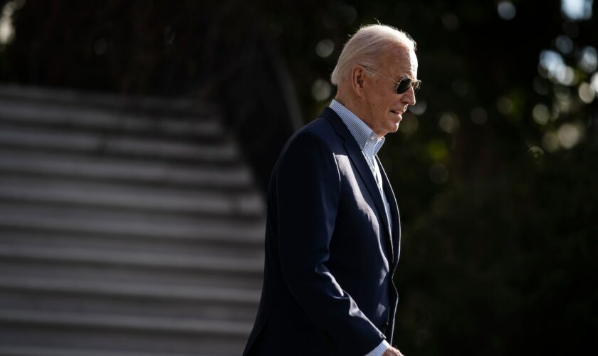 Biden heading west on fundraising swing; Trump back in court
