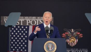 Biden indirectly rebukes Trump at West Point commencement