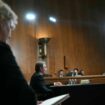 Antony Blinken vor der Anhörung im US-Senat