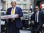 Donald Trump trial LIVE: Ex-president delivers pizzas to the FDNY after claiming he can't testify because of the gag order