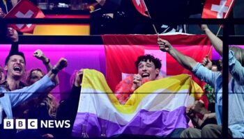 EU lodges complaint with Eurovision over flag ban
