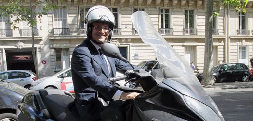 François Hollandes Skandal-Motorroller für zehntausende Euro versteigert