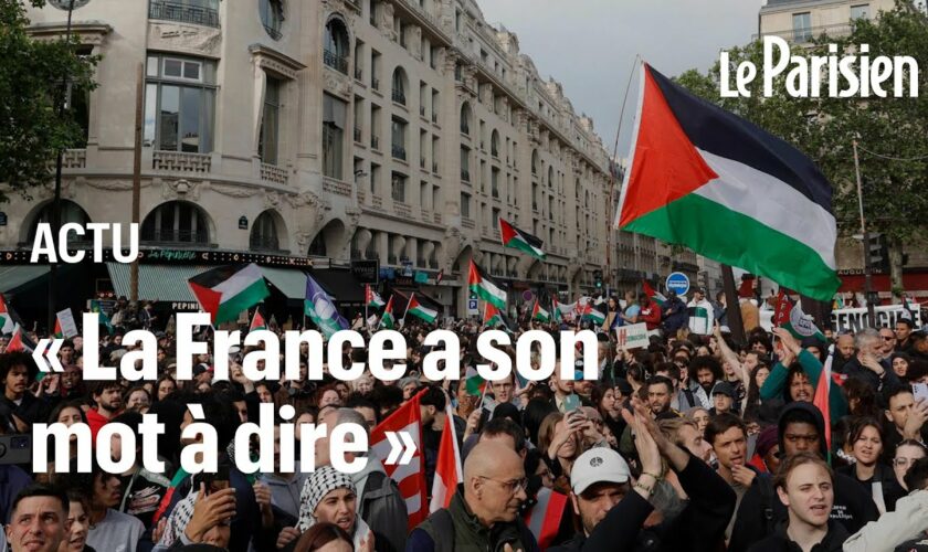 Frappes israéliennes à Rafah : des milliers de personnes rassemblées à Paris en soutien à Gaza