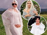 Hailey Bieber and husband Justin's pregnancy reveal sends A-list stars into a frenzy as they're congratulated by Kim Kardashian and more - while two celebs are left CRYING at the news