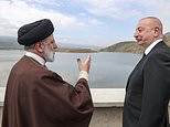 Iranian president Ebrahim Raisi missing in helicopter crash as frantic rescue mission is launched - hours after posing for pictures with Azerbaijan's leader